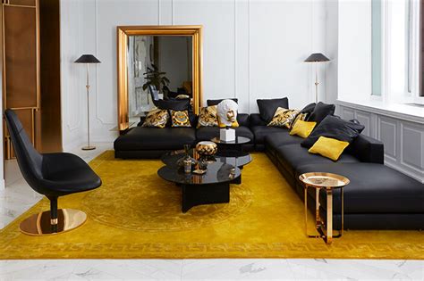 Versace Home Furnishings for the New Boutique in Brussels 